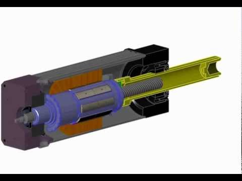 GSWA Integrated Motor/Actuator Animation
