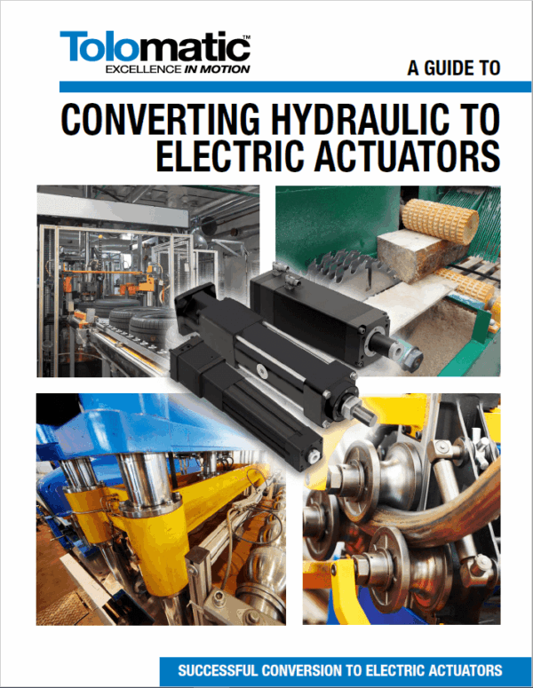 Actuators & Linear Motion for Woodworking | Tolomatic