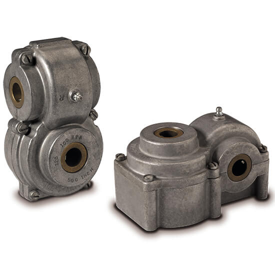 Right-Angle-Float-A-Shaft-GearBoxes-2:1-Ratio-Low-Torque-Plain-bearing