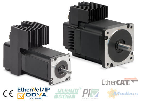 Integrierter ACSI EtherNet IP Servomotor