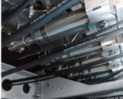 linear actuators in machine