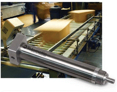 electric linear actuator and industrial conveyor
