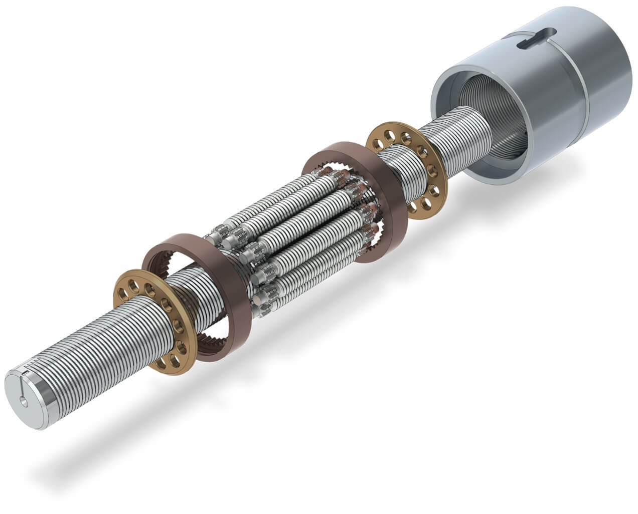 Roller screw technology for electric actuators Tolomatic