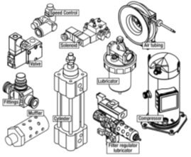 pneumatic system components