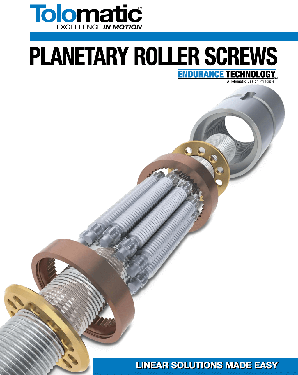Roller Screw Linear Actuators for Heavy Duty Applications Tolomatic