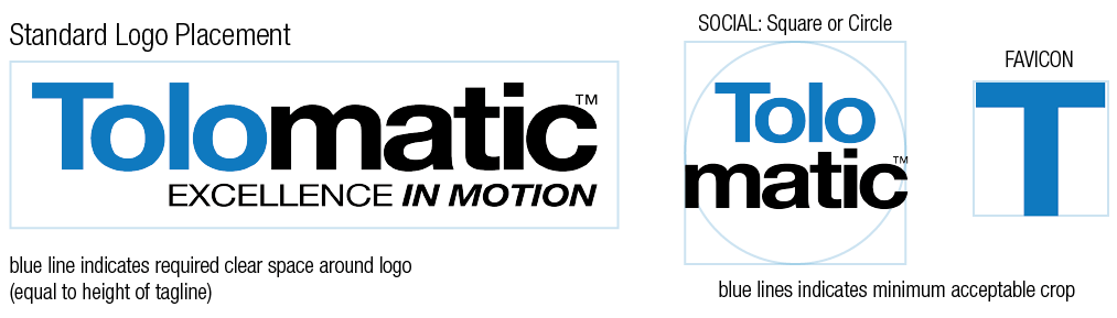 logo placement